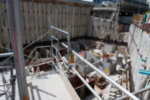 Backstage on the Esplanade - Construction