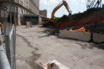Backstage on the Esplanade - Excavation