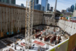 Backstage on the Esplanade - Construction