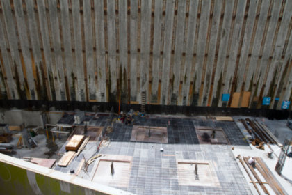 Image of Backstage on the Esplanade (Construction)